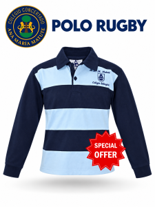 Polo rayas Manga Larga (50% poliester, 50% algodón)