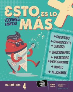 (CHEQUE LIBRO) Matemáticas 4.º – Trimestres Fanfest.